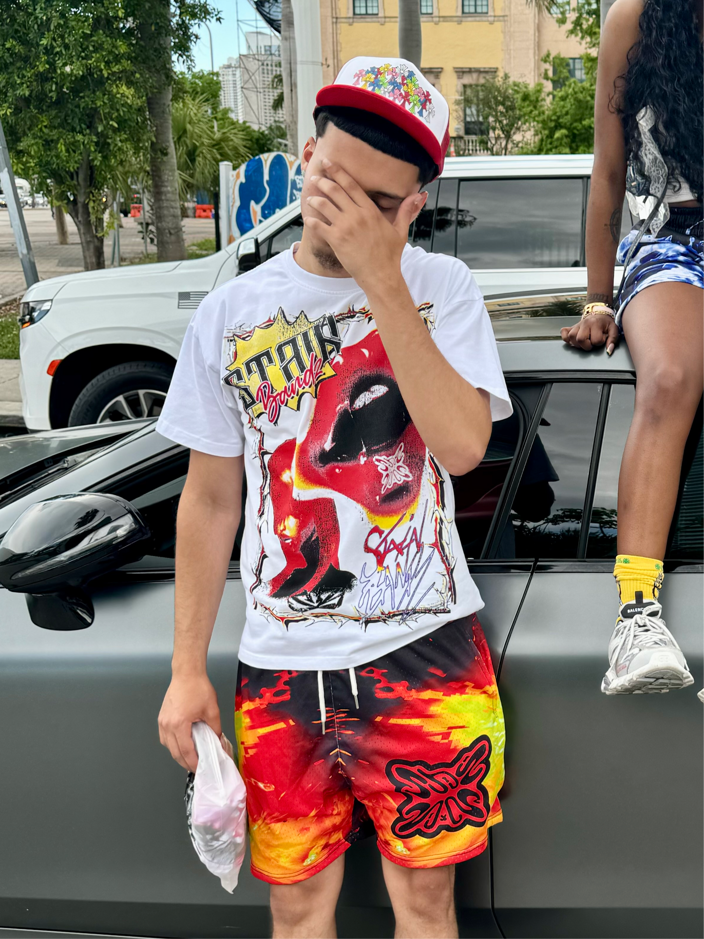 STAINBANDZ LIPS T SHIRT