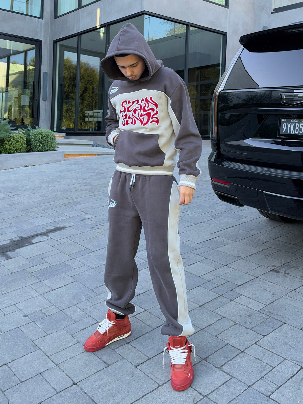 STAINBANDZ PANEL HOODIE