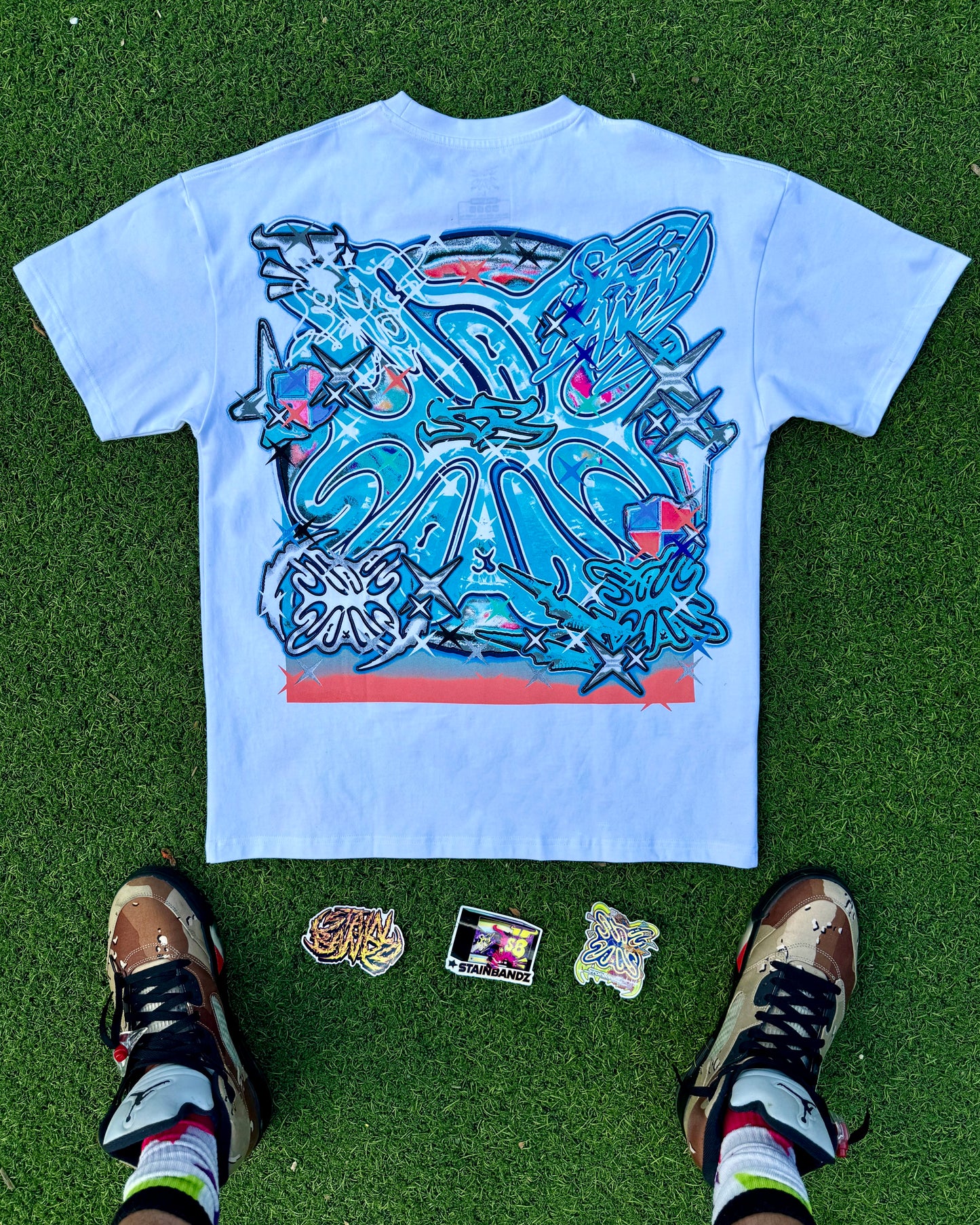 BLUE CHROME T SHIRT