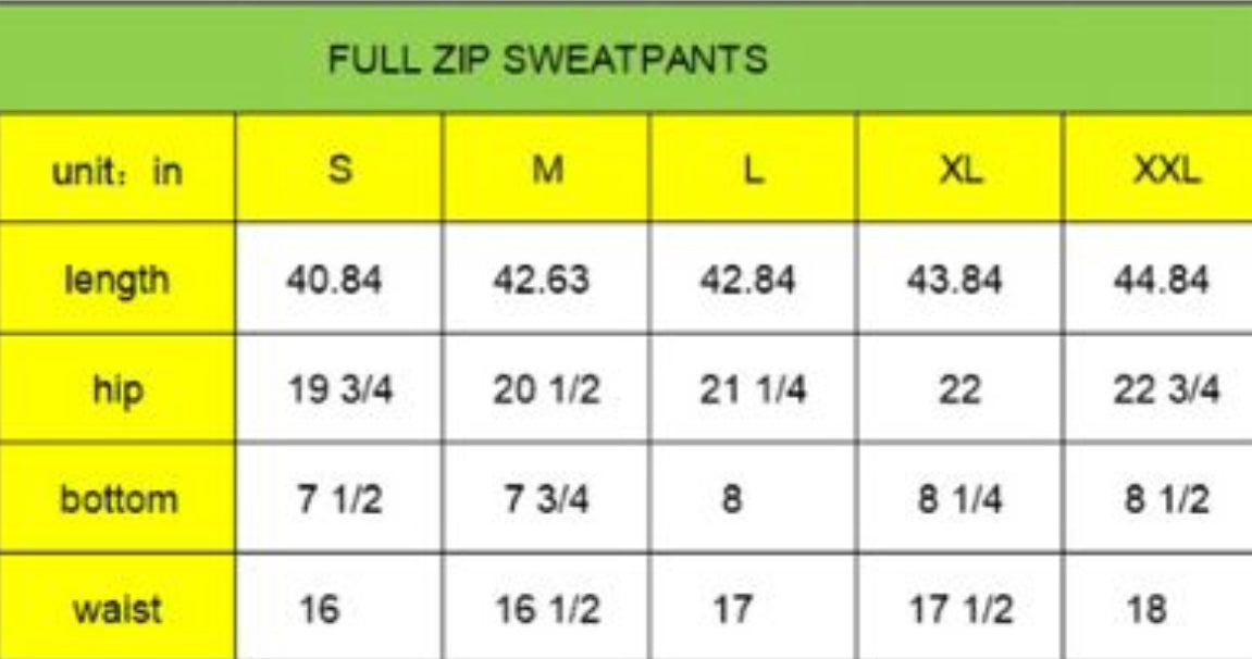 SB WORLDWIDE SWEATPANTS