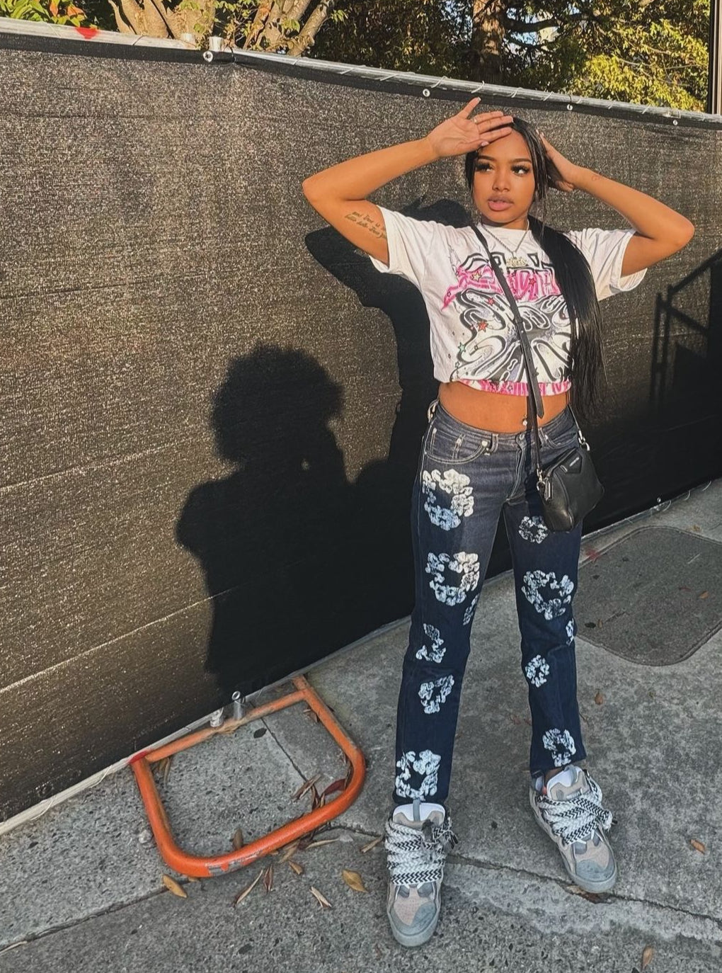 STAINBANDZ PINK RAIN T SHIRT