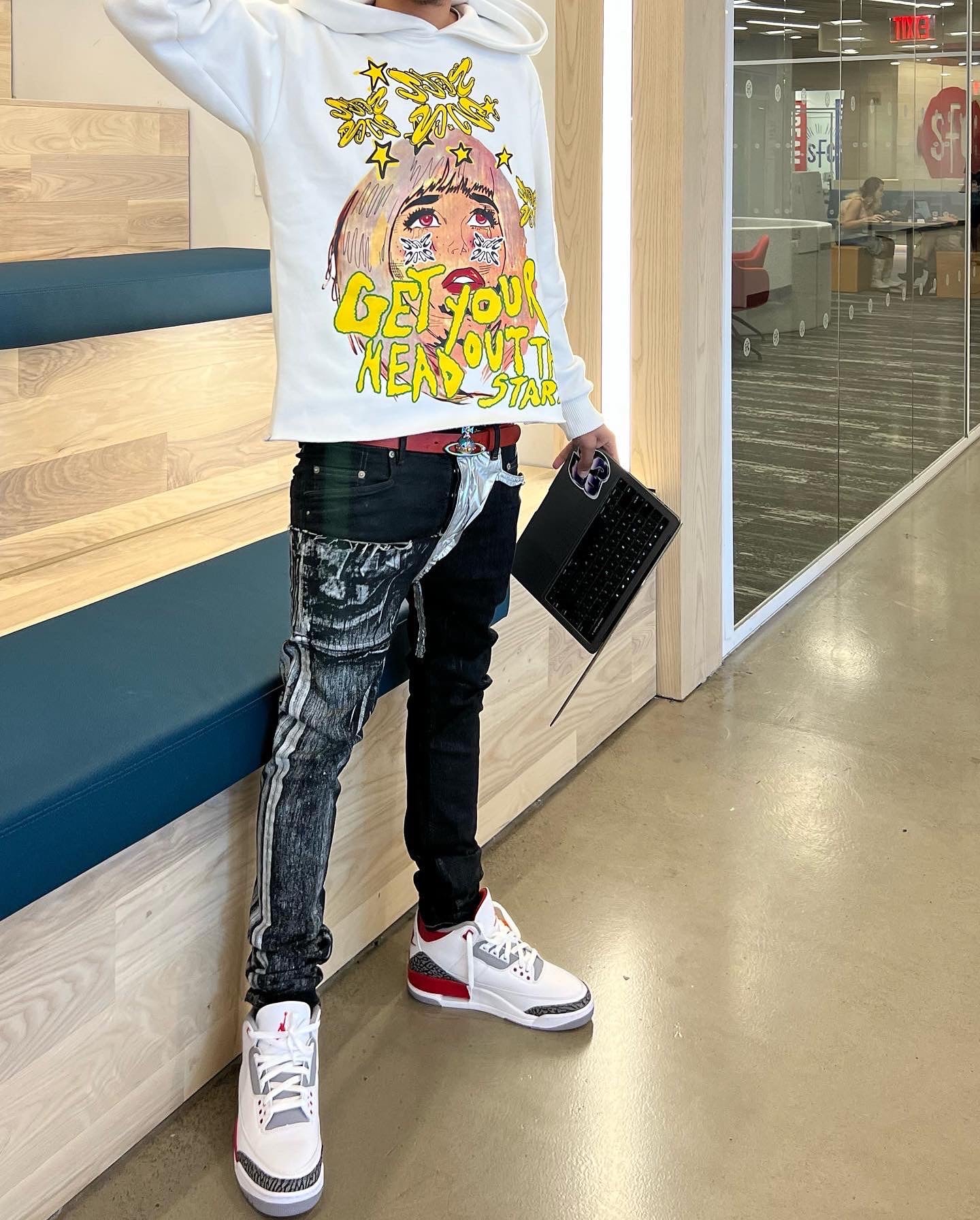 GET YOUR HEAD OUT THE STARS HOODIE
