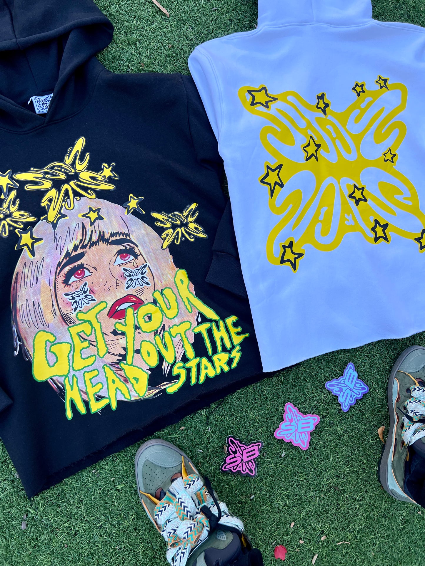 GET YOUR HEAD OUT THE STARS HOODIE