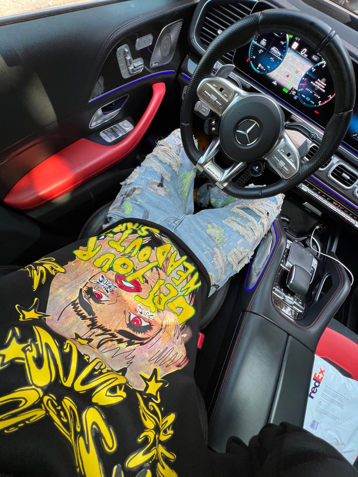 GET YOUR HEAD OUT THE STARS HOODIE