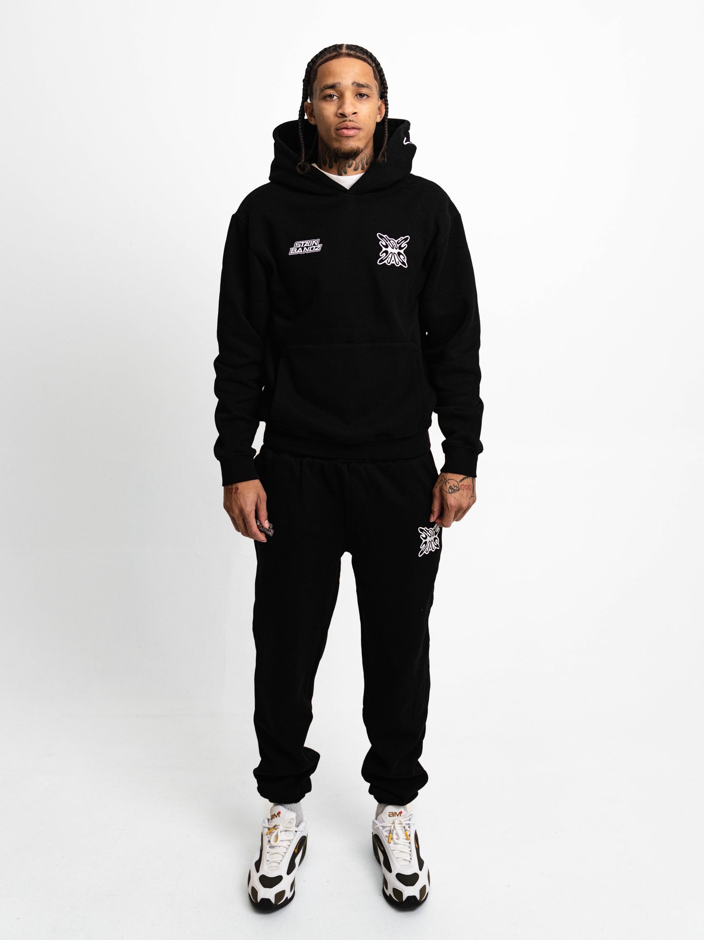 STAINBANDZ PLUS HOODIE (BLACK)