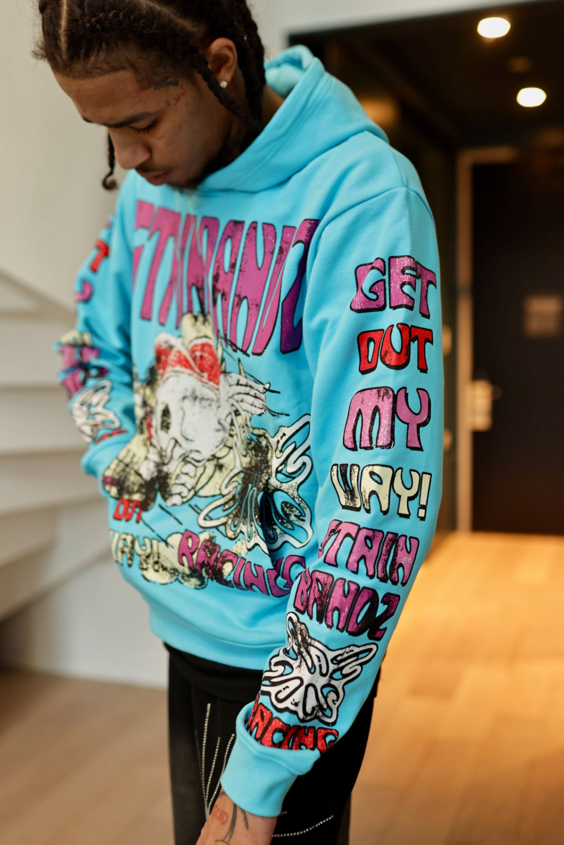 GET OUT MY WAY! STAINBANDZ HOODIE