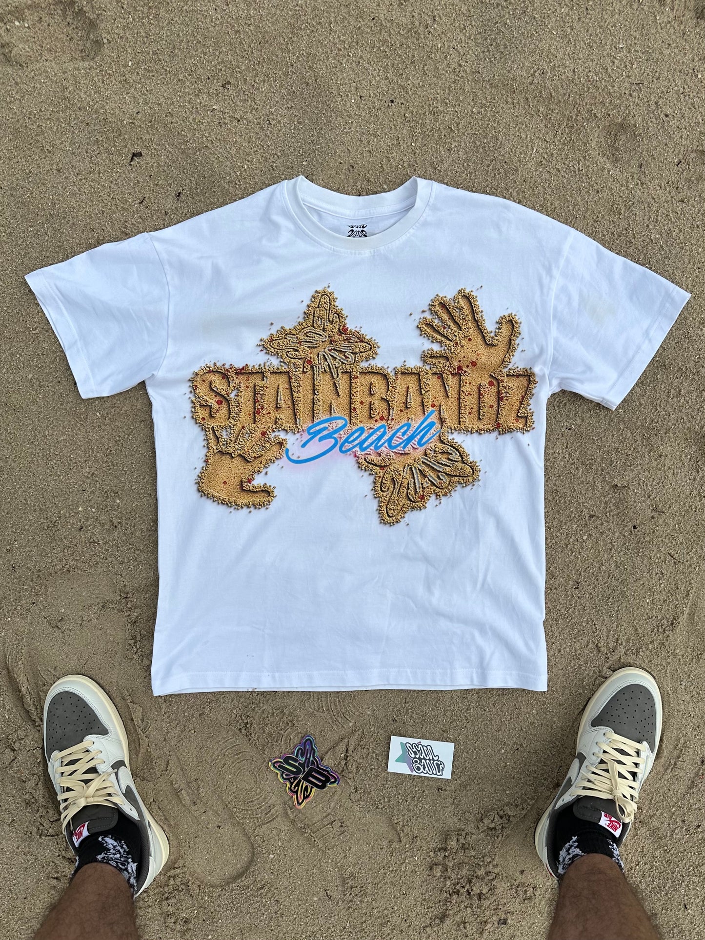 STAINBANDZ BEACH TEE