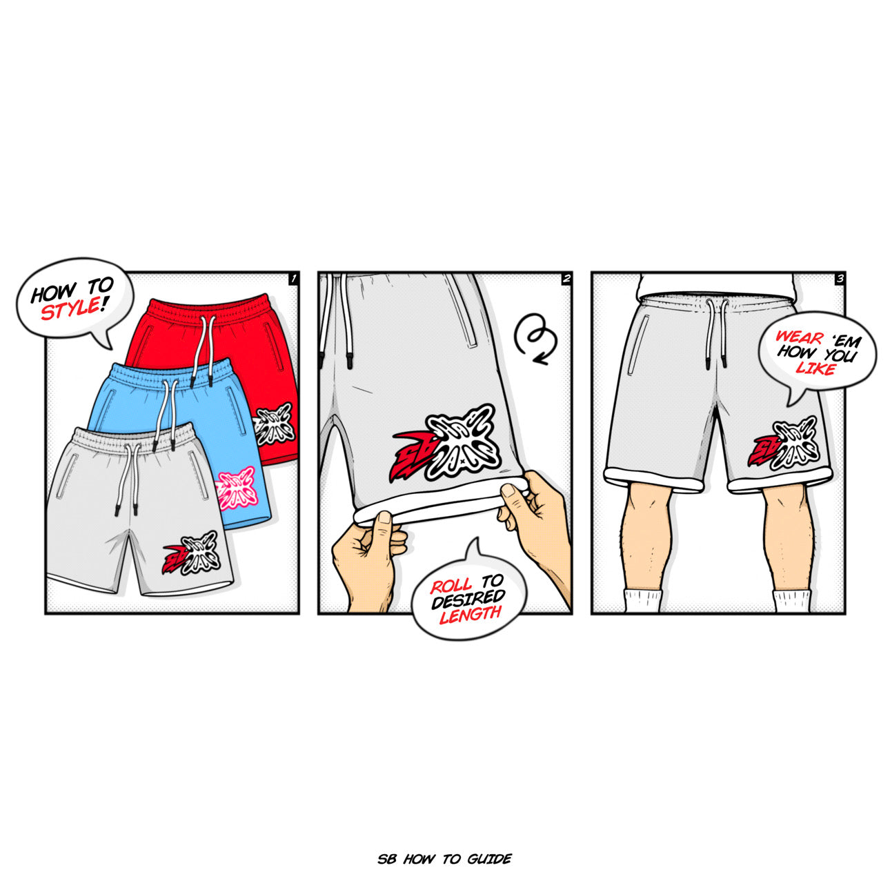 STAINBANDZ ALAR SHORTS