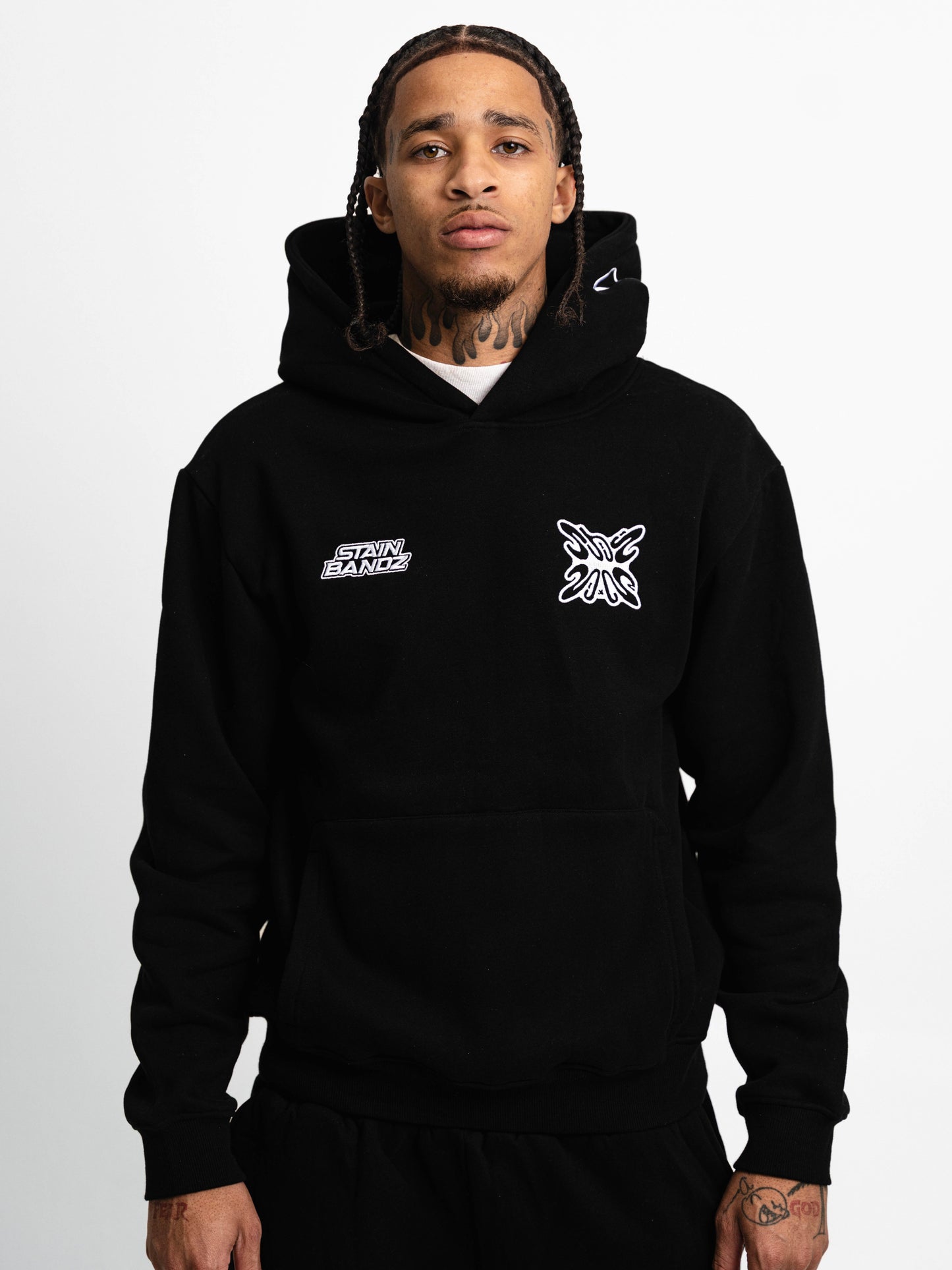 STAINBANDZ PLUS HOODIE (BLACK)
