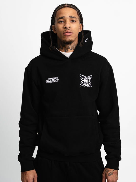 STAINBANDZ PLUS HOODIE (BLACK)