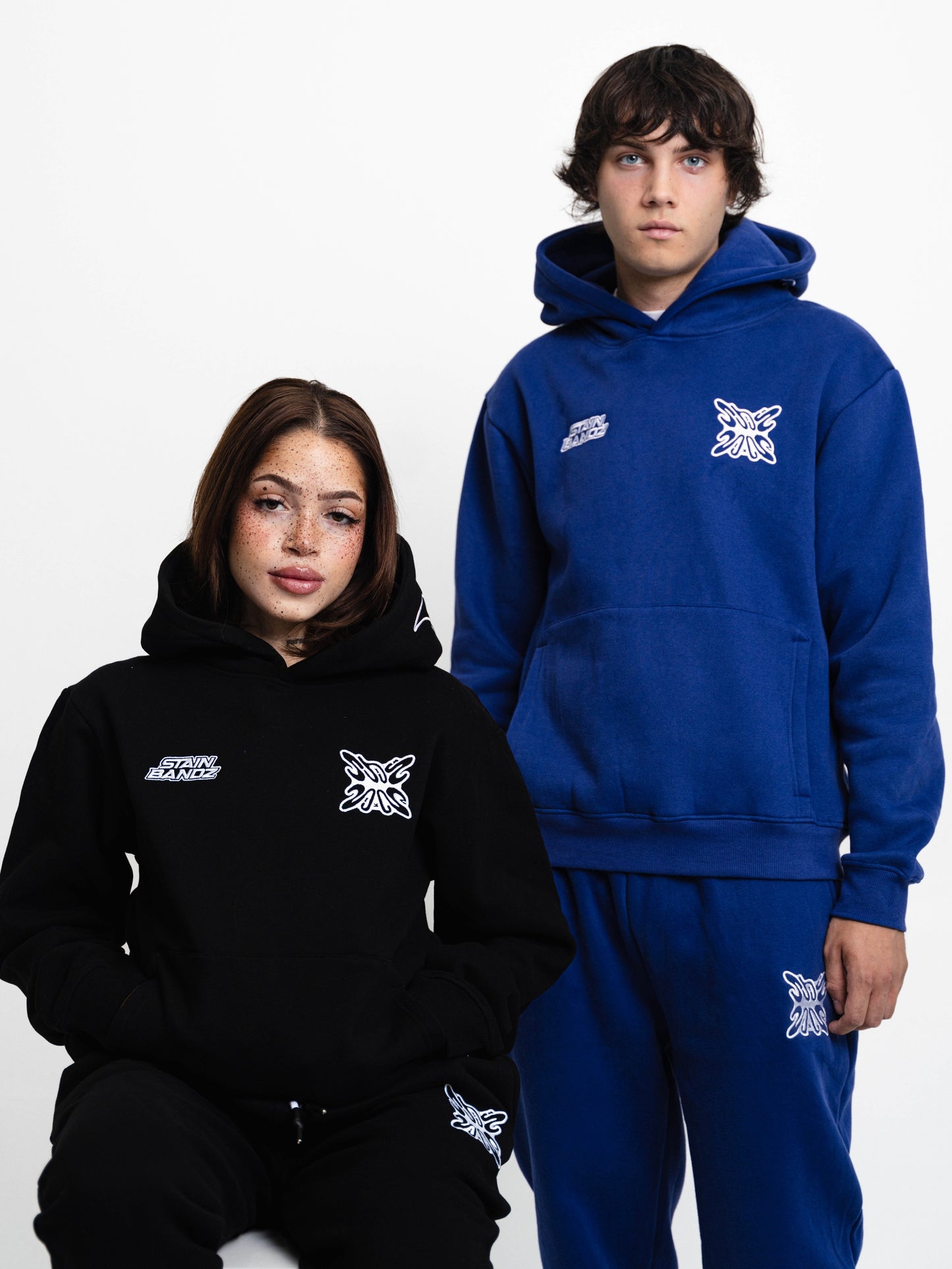 STAINBANDZ PLUS HOODIE (BLUE)