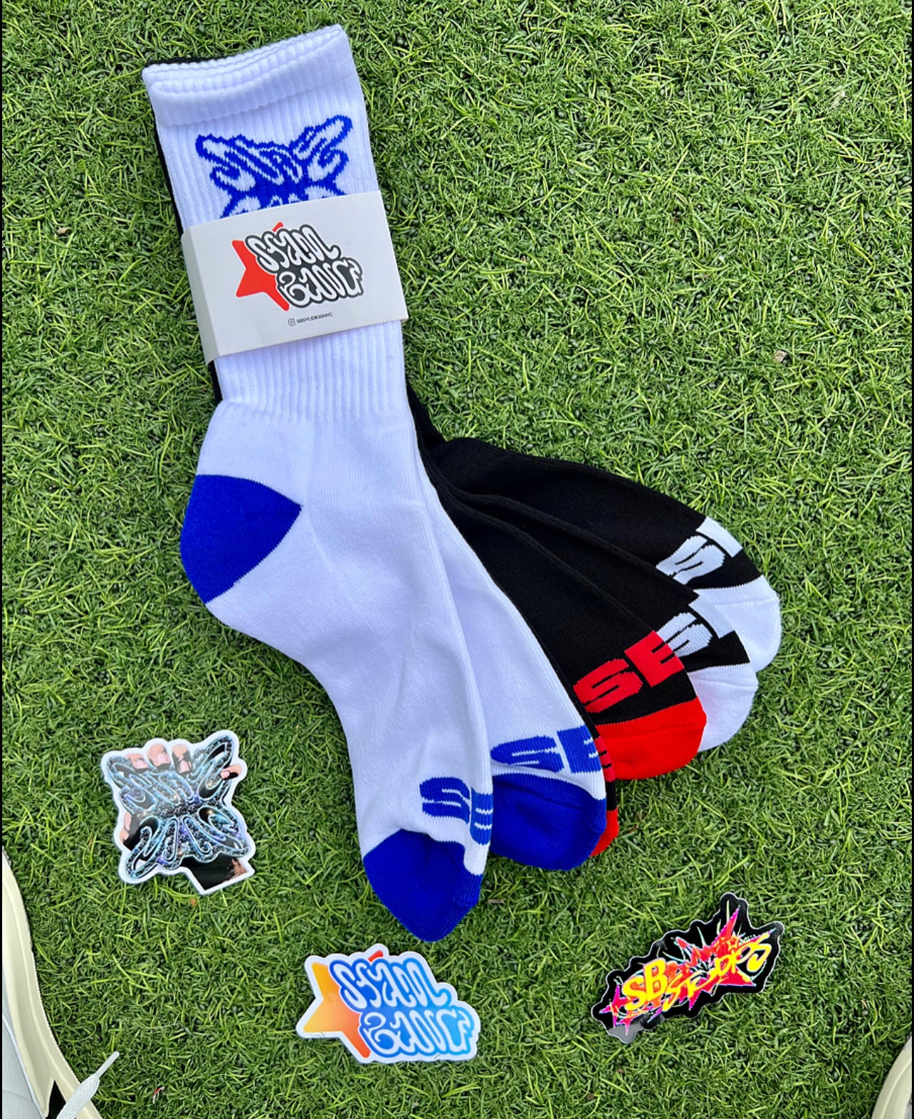 SB SOCKS 3 PACK – STAINBANDZSTUDIOS